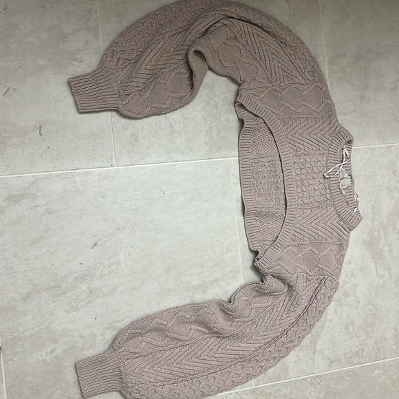 Two piece pink woollen set - Picture 2 of 3